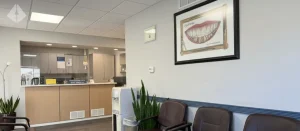 Luxury waiting room at Smile Design NJ the premier Cosmetic Dentist Westfield NJ